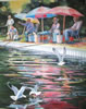 Ivy Ridge Studio: Fishing at Swanee 20 x 24 in Oil