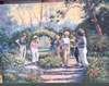 Ivy Ridge Studio: Garden Club Ladies 24 x 30 in. Oil