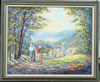 Ivy Ridge Studio: Spring Walk 24 x 30 in. Oil